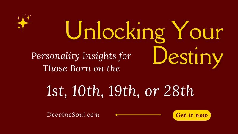 Numerology for Those Born on the 1 10 19 28